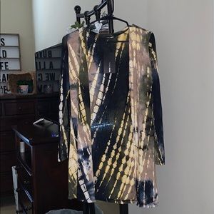 Bamboo Tie Dye Kimono